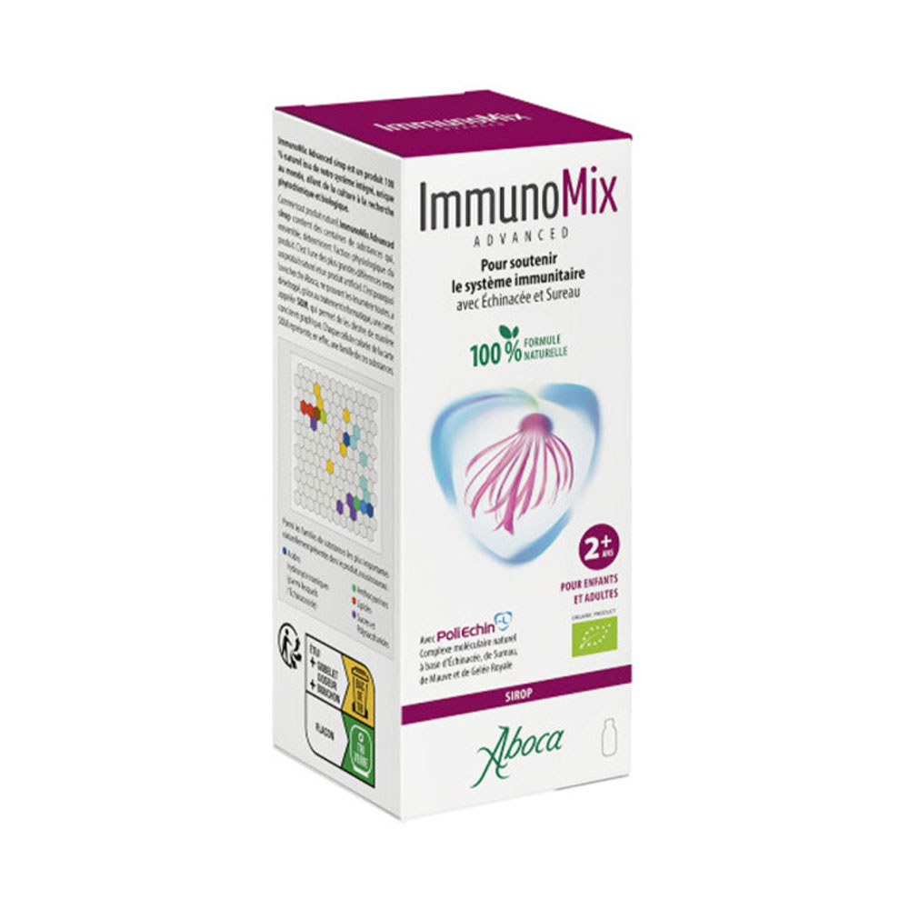 Aboca Défenses immunitaires ImmunoMix Advanced Sirop Dès 2 Ans 210g