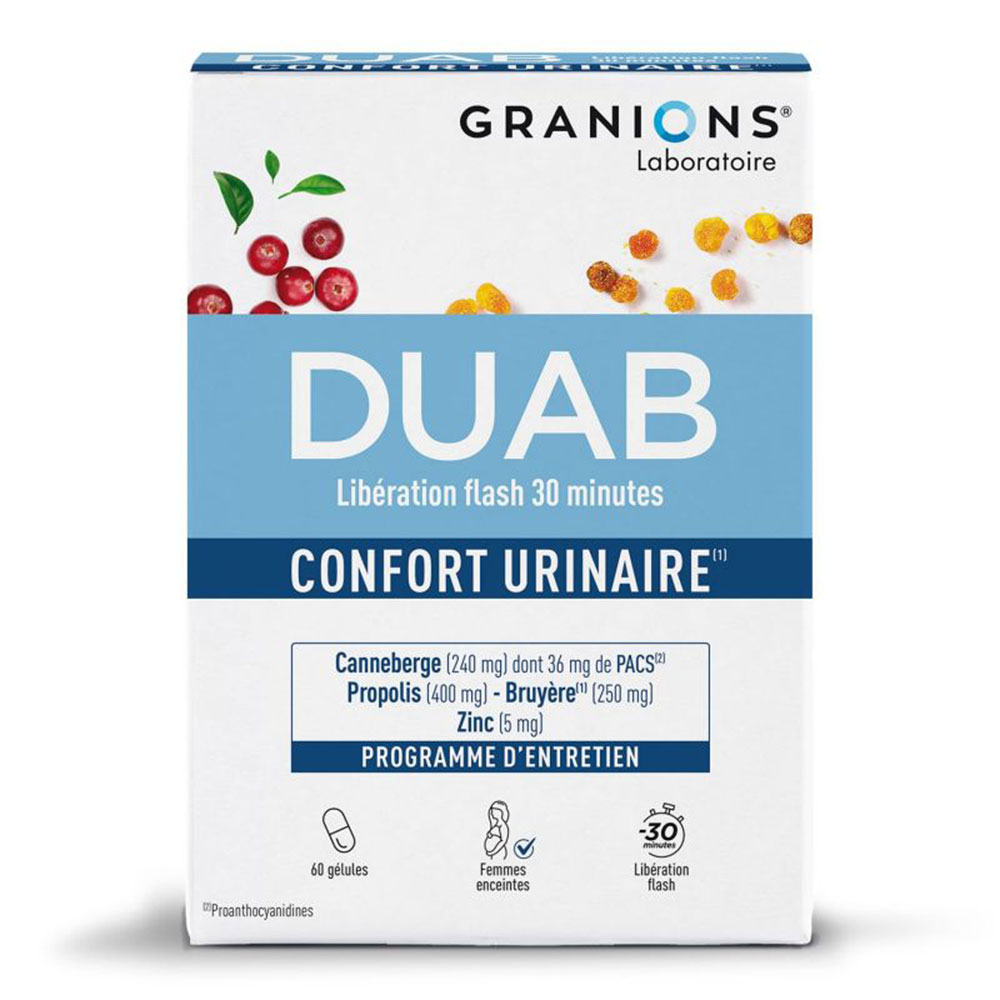 Granions Duab Confort Urinaire 60 Gelules