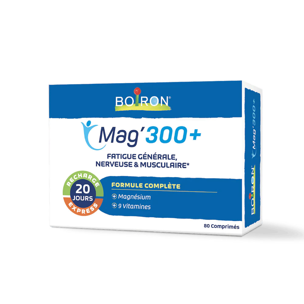 Boiron Complements Magnesium 300+ 80 Comprimes