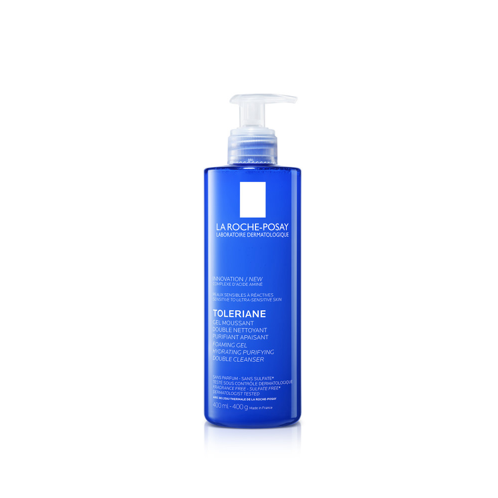La Roche-Posay Toleriane Gel Moussant Double Nettoyant Purifiant Apaisant 400ml