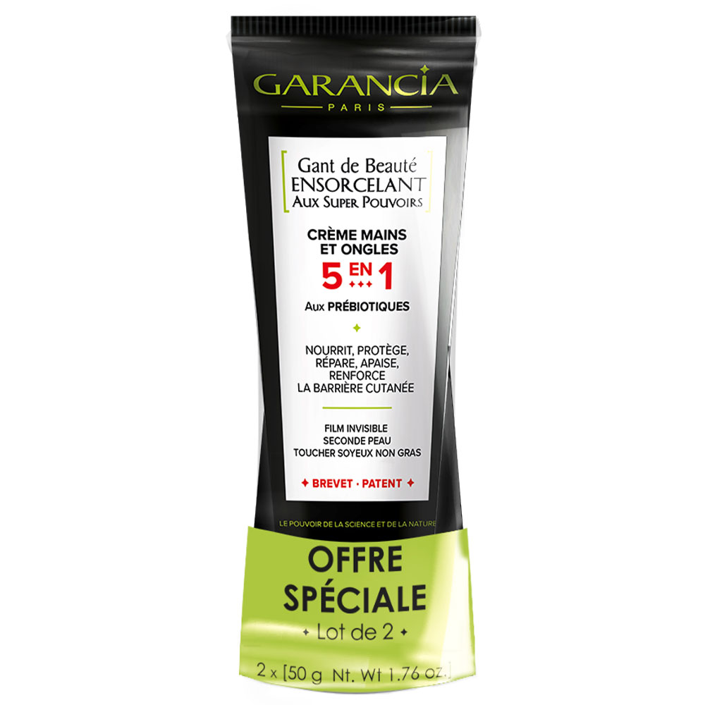 Garancia Gant de Beauté Ensorcelant Aux Supers Pouvoirs Crèmes Mains et ongles 2x50g