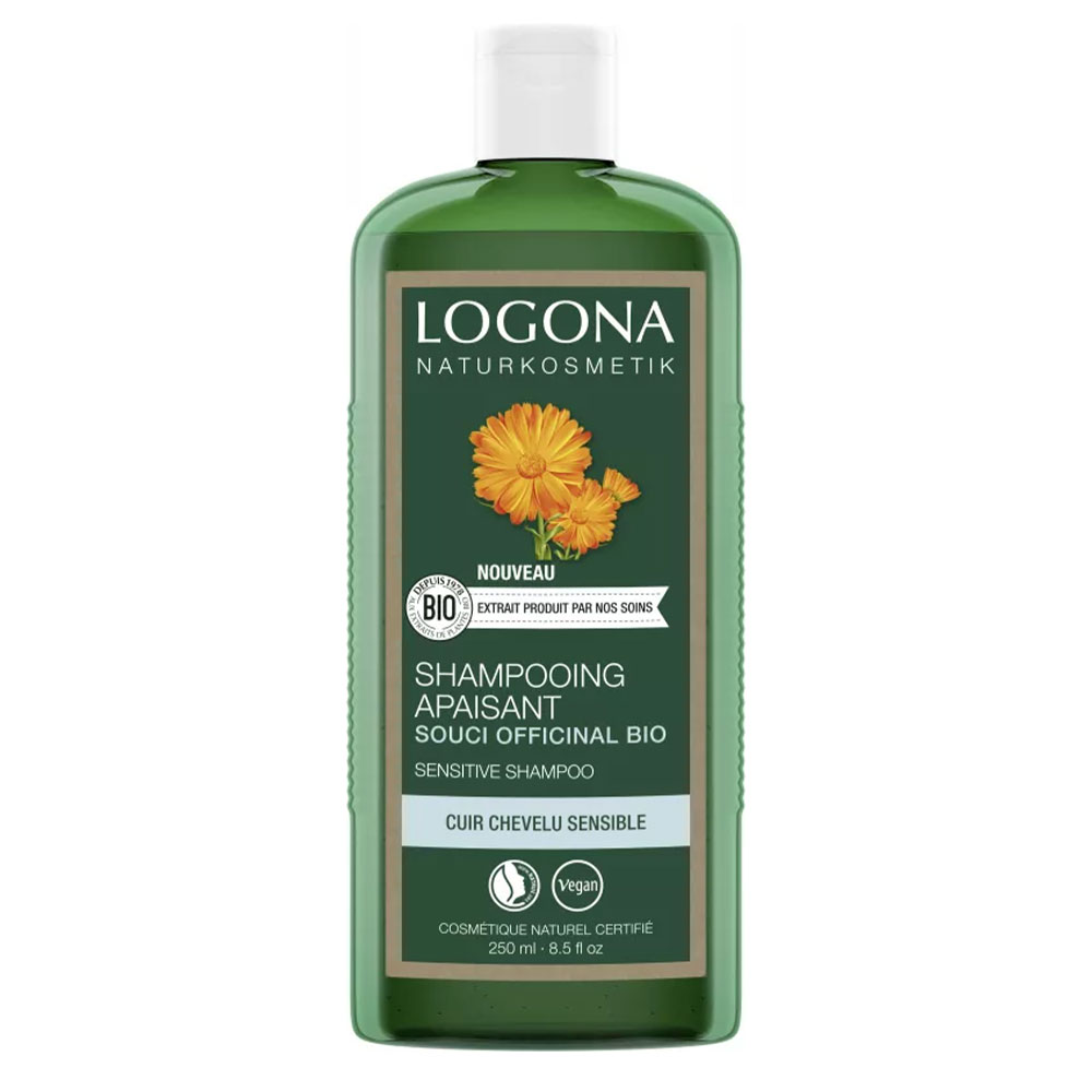 Logona Shampooing Apaisant Souci Officinal Bio 250ml