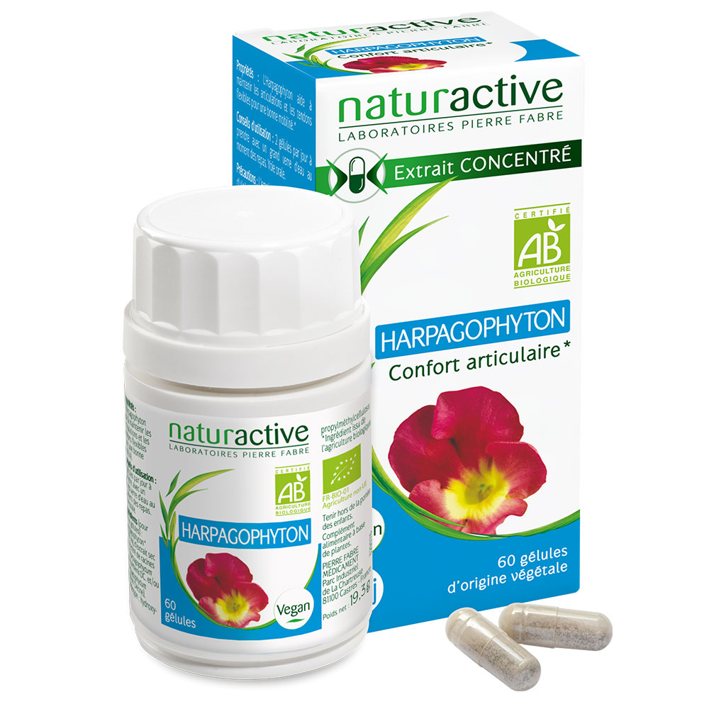 Naturactive Harpagophyton Bio Confort Articulaire 60 Gélules