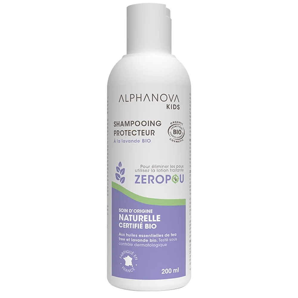 Alphanova Kids Zeropou Shampooing Protecteur Bio 200ml