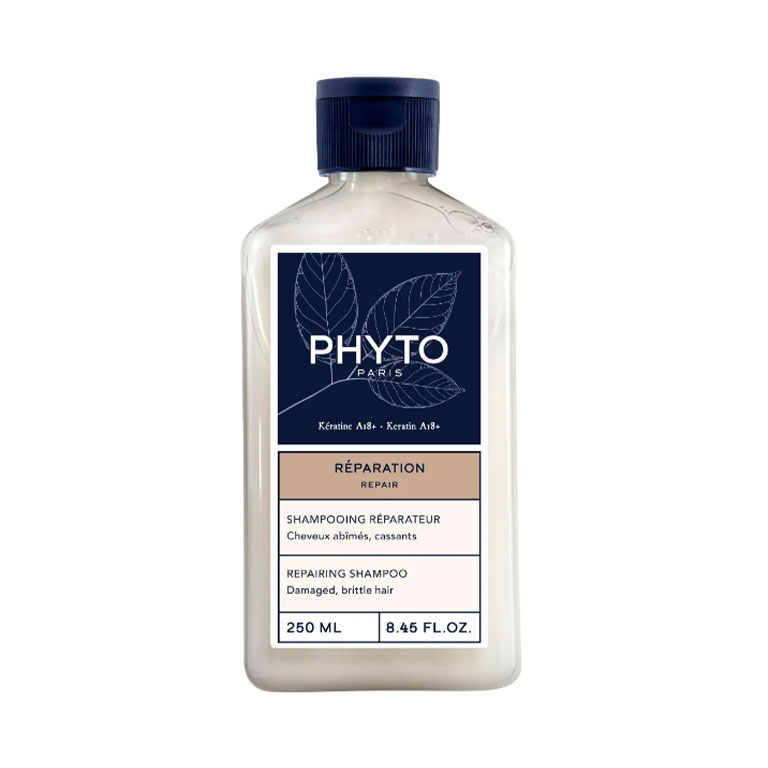 Phyto Paris Réparation Shampooing Cheveux Abîmés, Cassants 250ml