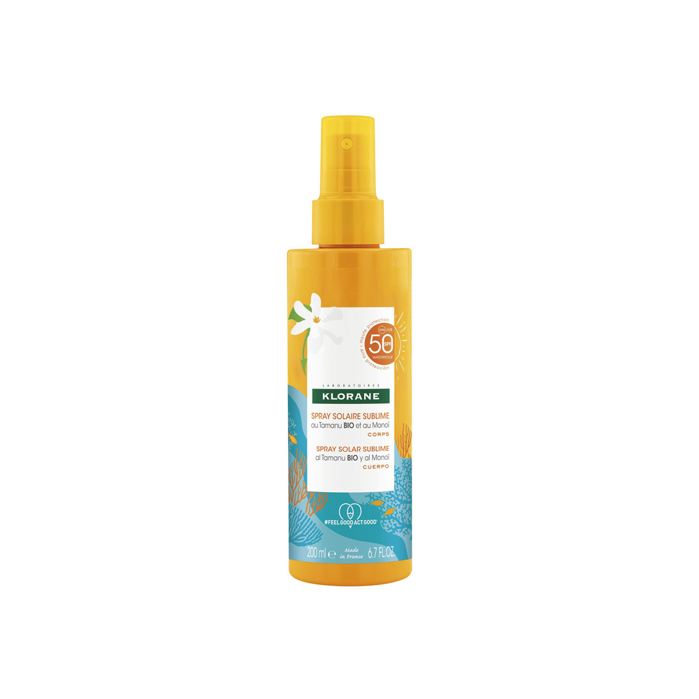 Klorane Spray Solaire Sublime Spf50 200ml