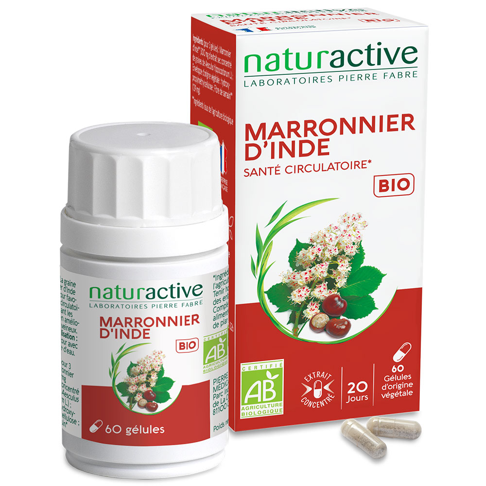 Naturactive Marronnier d'Inde Bio 60 Gélules
