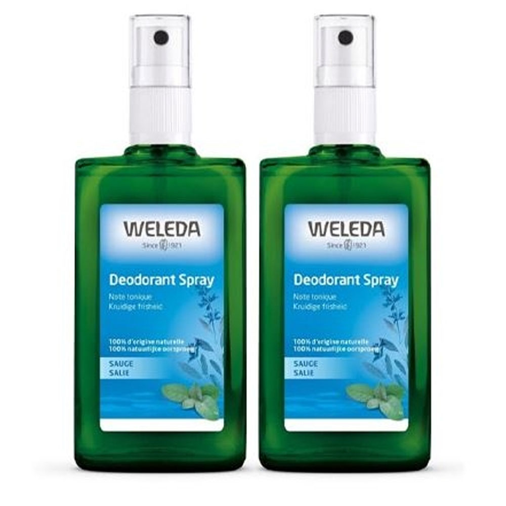 Weleda Deodorant Spray à la Sauge Note tonique 2x100ml