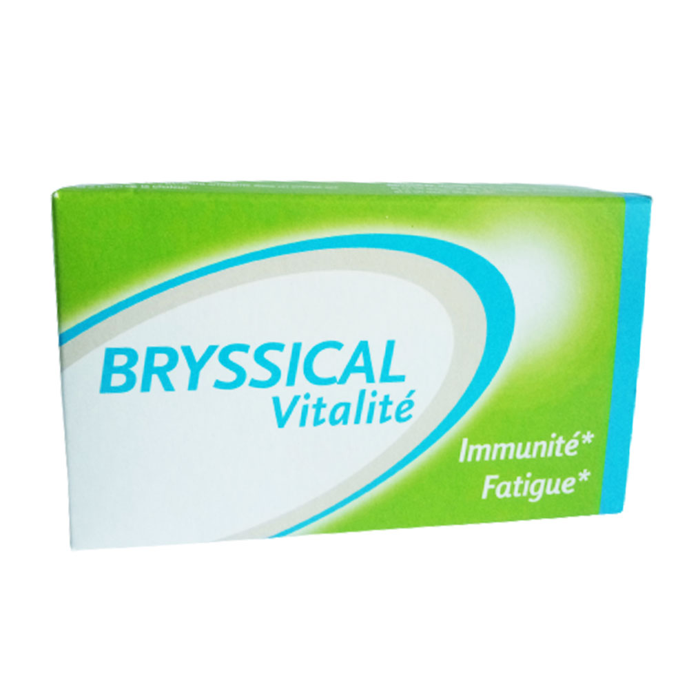 Bryssica Bryssical Vitalité Immunité et Fatigue 30 comprimés