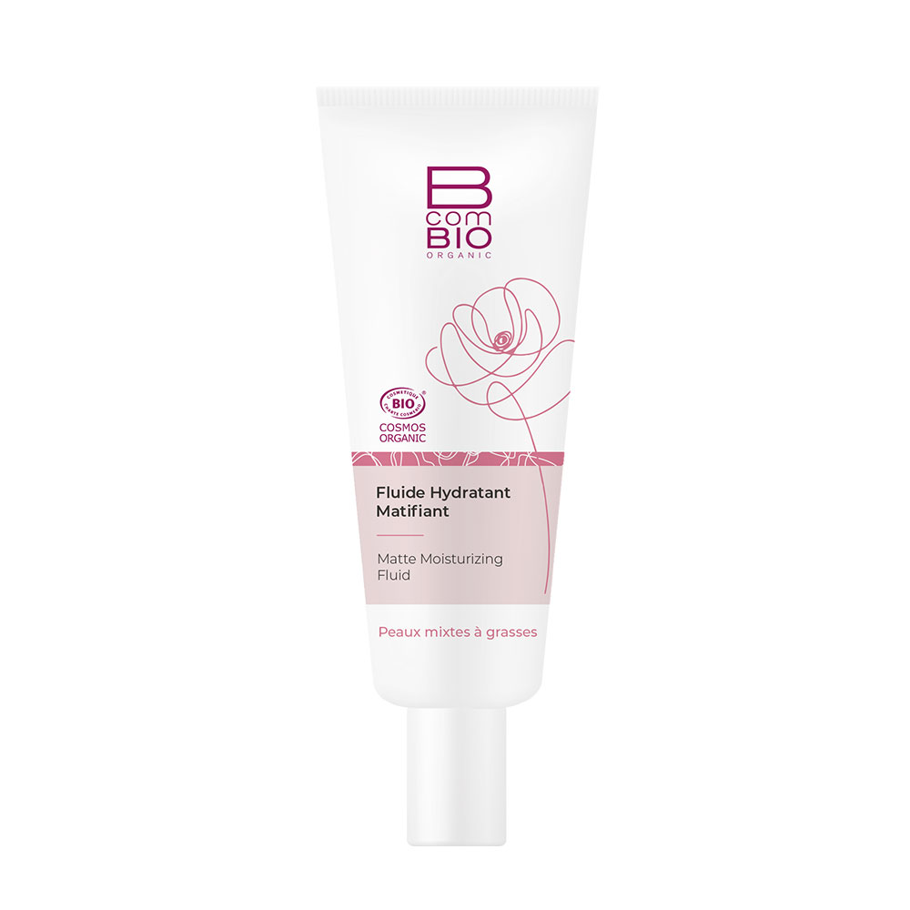Bcombio Fluide Matifiant Bio Peaux Mixtes A Grasses 50ml