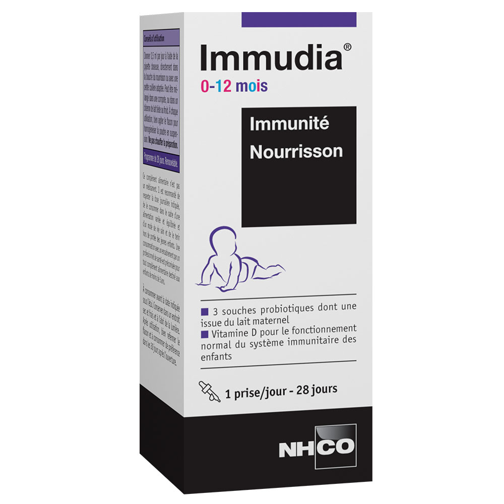 Nhco Nutrition Immudia 0-12 mois Nourrisson 23ml