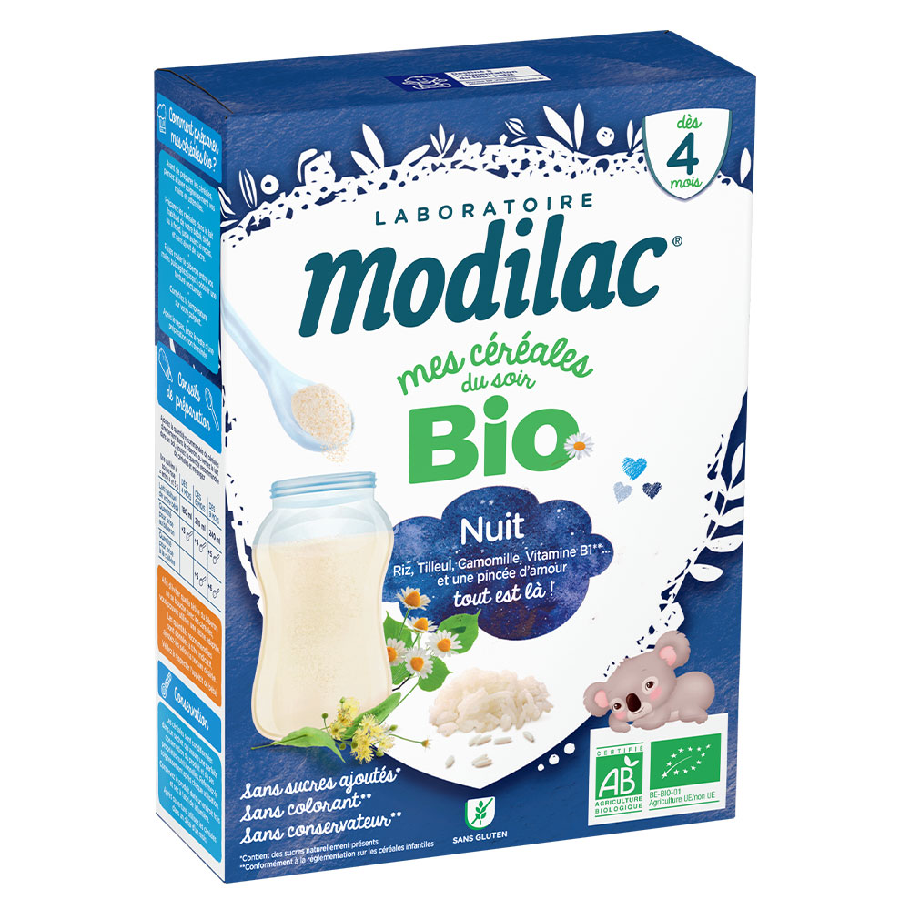 Modilac Mes Céréales Du Soir Dès 4 Mois 250g