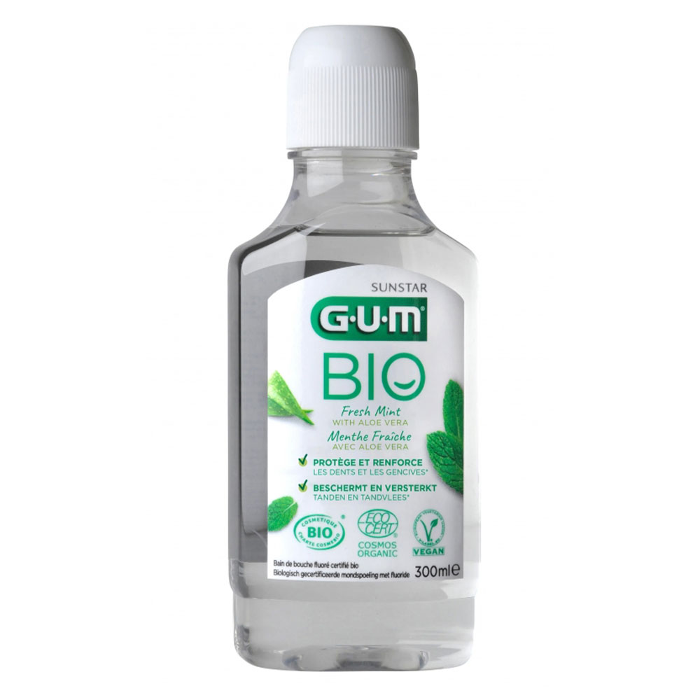 Gum Bain de Bouche Bio Menthe Fraîche 300ml