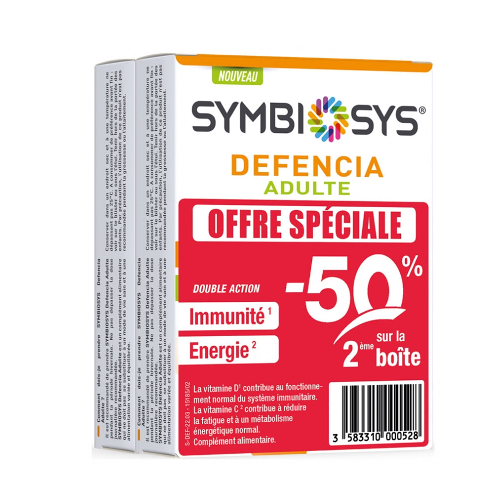 Symbiosys Microbiote Defencia adulte 2x30 gélules