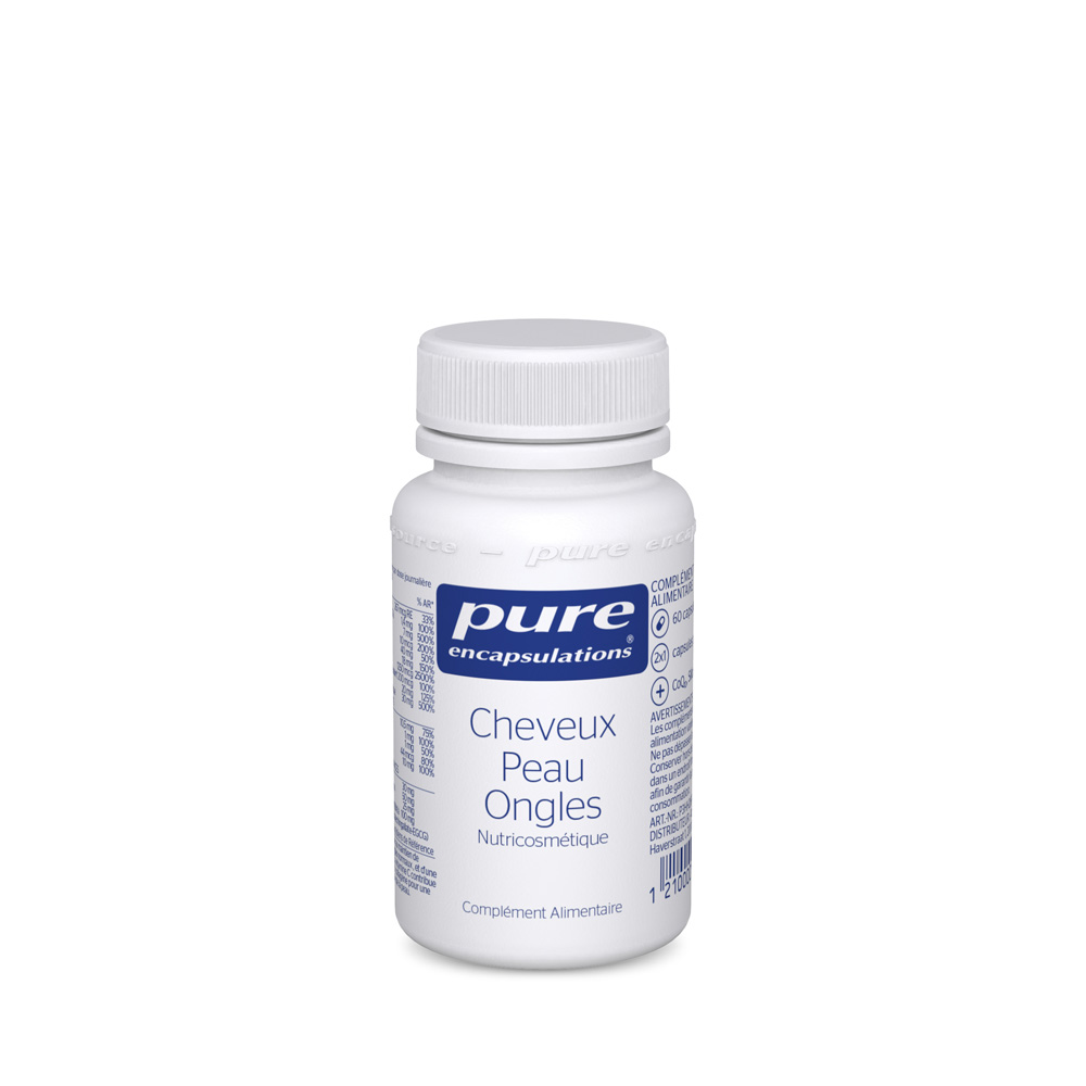 Pure Encapsulations Cheveux Peau Ongles 60 gélules