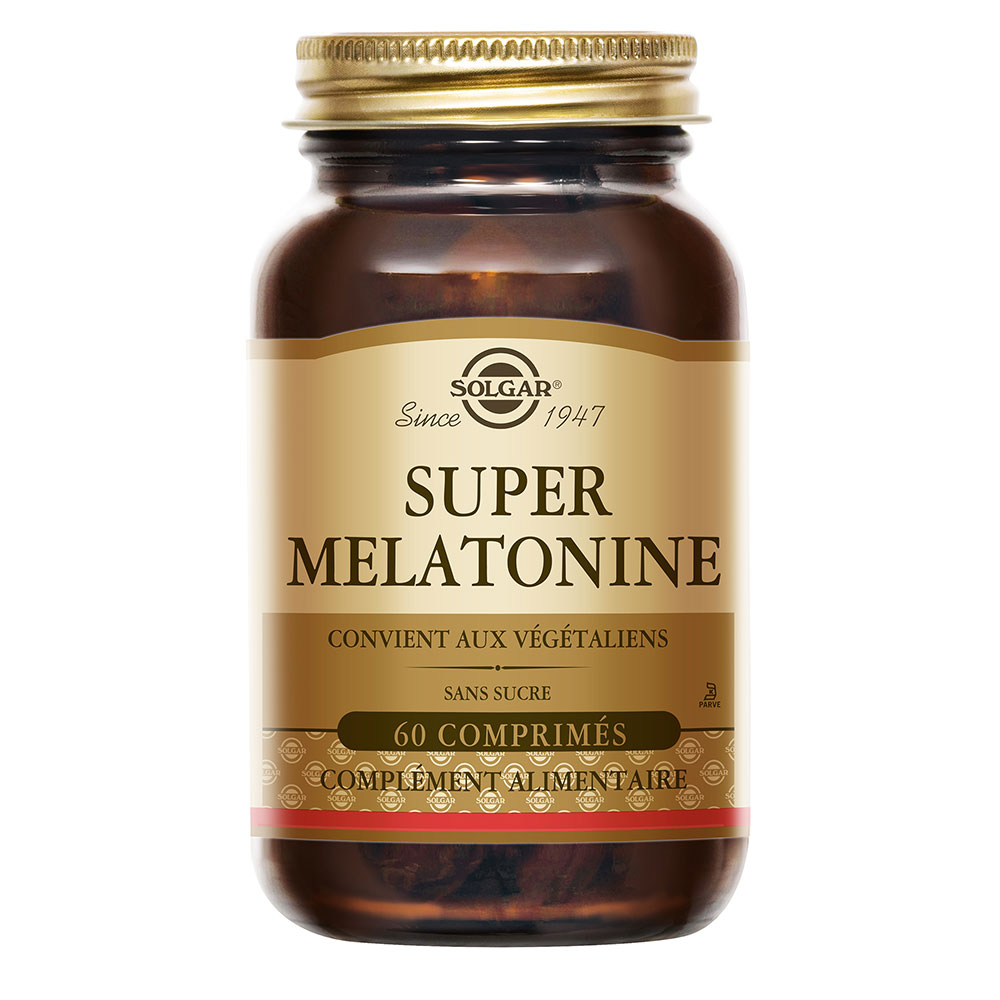 SOLGAR SUPER MELATONINE 1,9MG 60 COMPRIMES