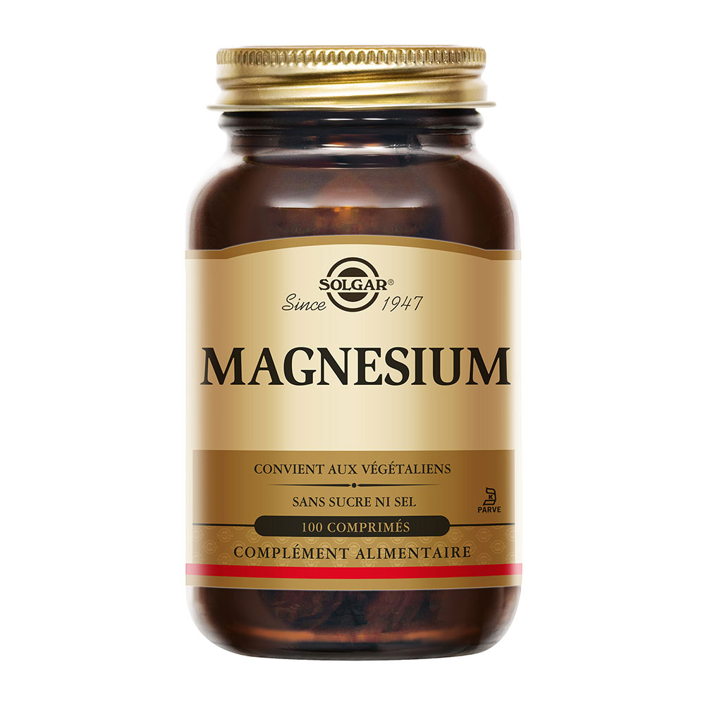 Solgar Magnésium Fatigue- Vitalité 100 comprimés 100 comprimés