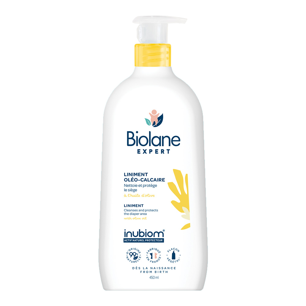 Biolane Expert Liniment Oléo-Calcaire Nettoie & Protège 450ml