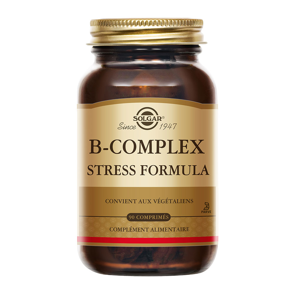 Solgar B-Complex Stress Formula Relaxation Sommeil 90 comprimés