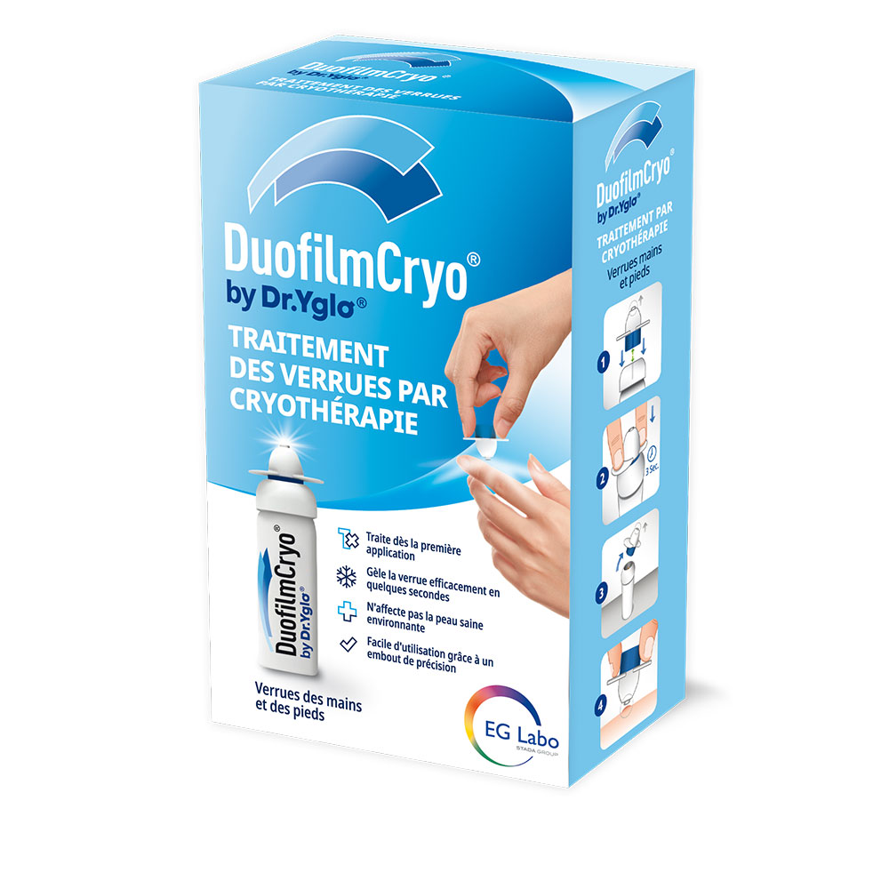 Duofilm Cryo by Dr.Yglo Traitement des Verrues par Cryothérapie 50ml