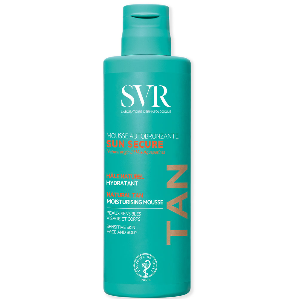 Svr Sun Secure Mousse Autobronzante Hâle Naturel Hydratatant 150ml