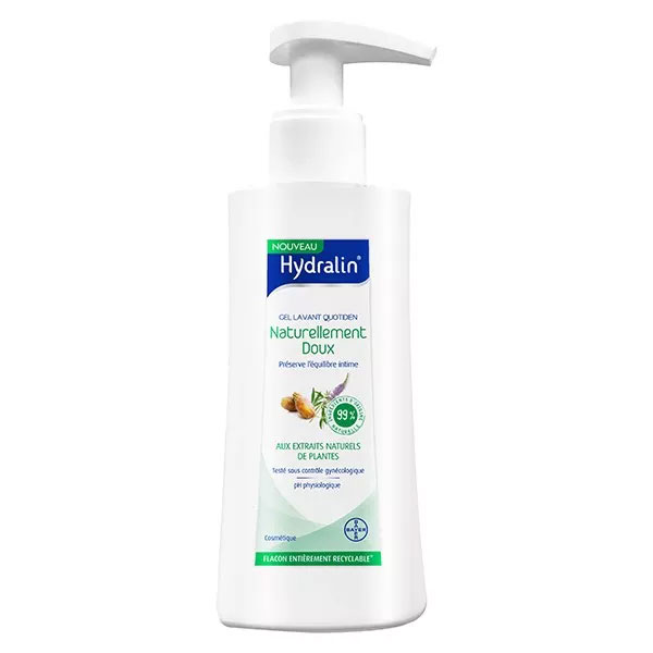 Hydralin Quotidien Gel Lavant Intime Naturellement Doux 200ml