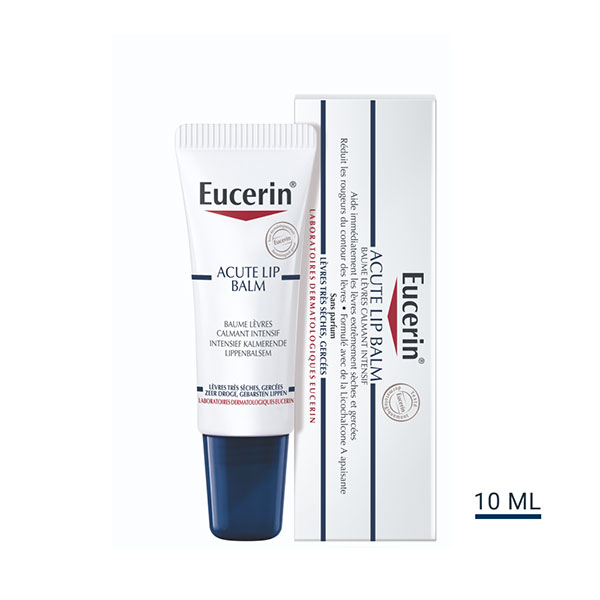 Eucerin Baume Levres Calmant Intensif Acute Lip Balm 10ml