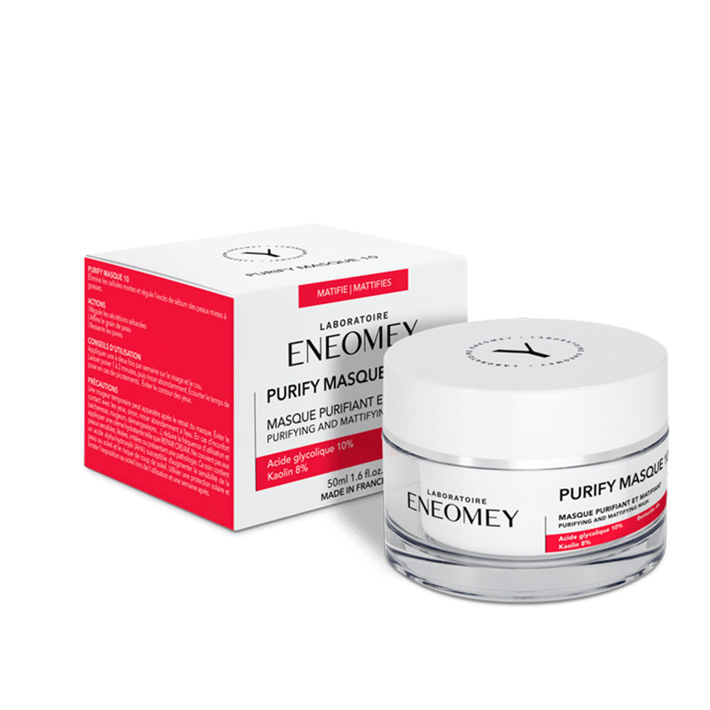 Eneomey Purify Masque 10 Purifiant Et Matifiant 50ml