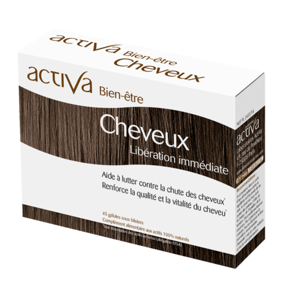 ACTIVA BIEN-ETRE CHEVEUX LIBERATION IMMEDIATE 45GELULES
