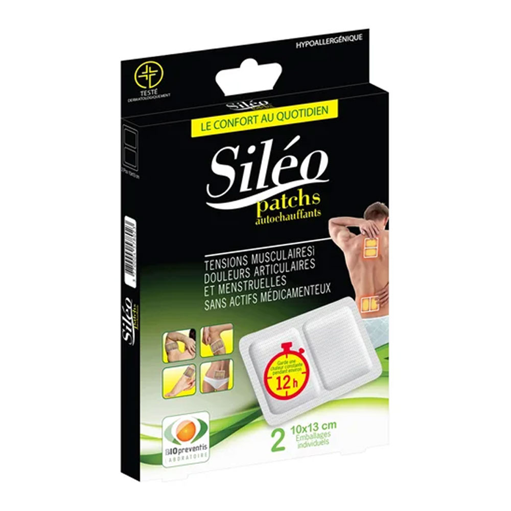 Sileo Patchs Autochauffants X2