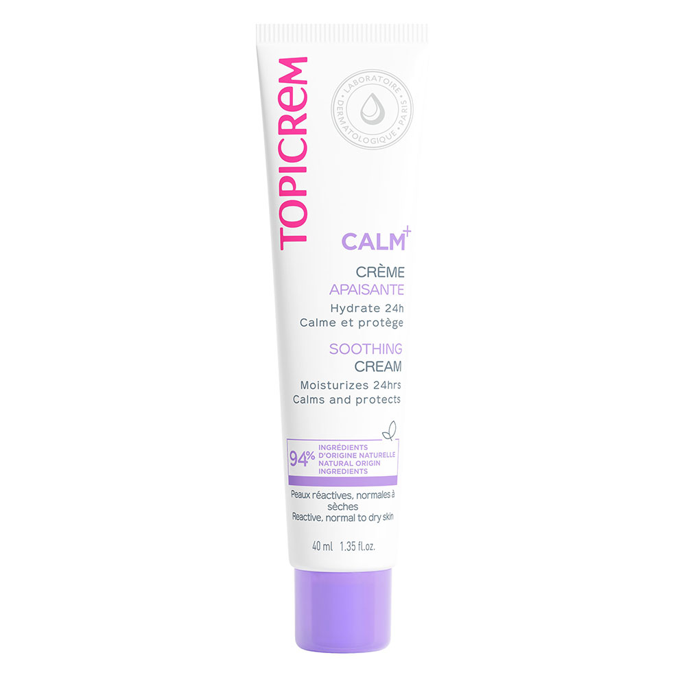 Topicrem Calm+ Creme Apaisante Legere Peaux Intolerantes Normales A Mixtes 40ml