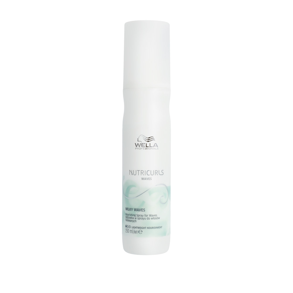 Wella Professionals Nutricurls Spray Nourrissant Milky Waves Cheveux Ondules 150ml