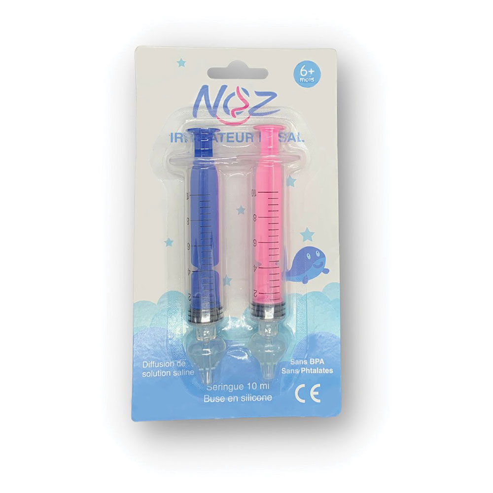 Noz Irrigateur Nasale x2 seringues 6+ Mois