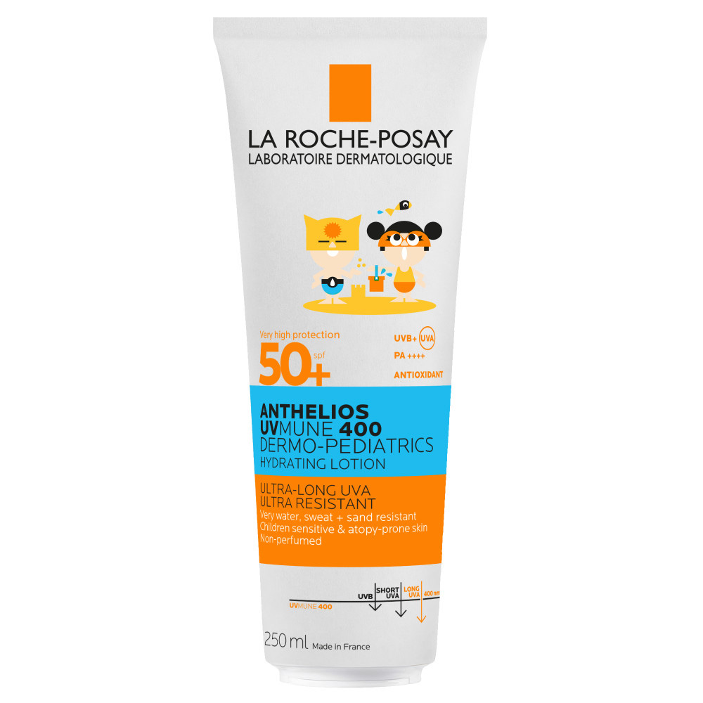 La Roche-Posay Anthelios Lait Solaire Enfants SPF50+ Peaux Sensibles Sans Parfum 250ml