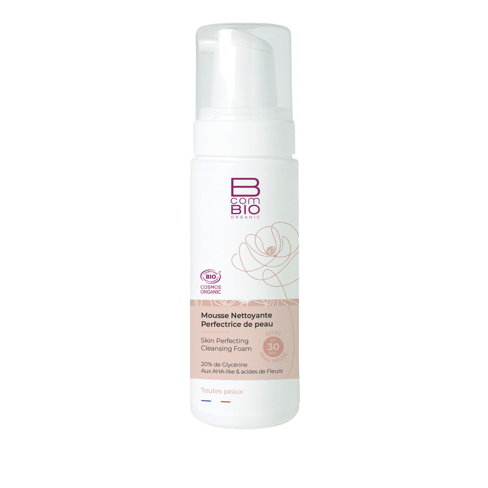 Bcombio Organic Mousse Nettoyante Perfectrice De Peau 150ml
