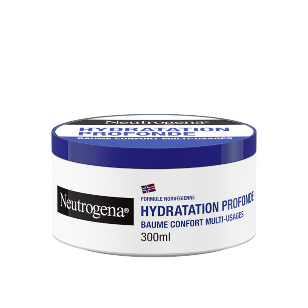 Neutrogena Hydratation Profonde Baume Corps multi usages Peaux sèches 300ml