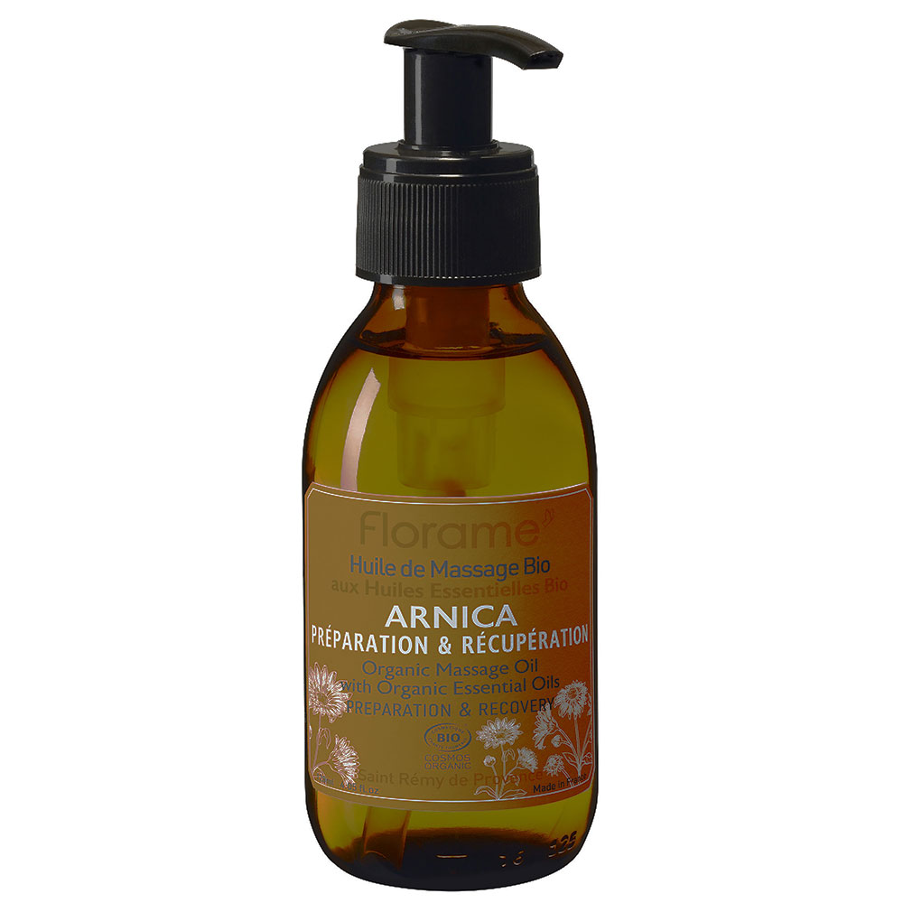 Florame Huile de Massage Arnica Bio Préparation et Récupération 100ml