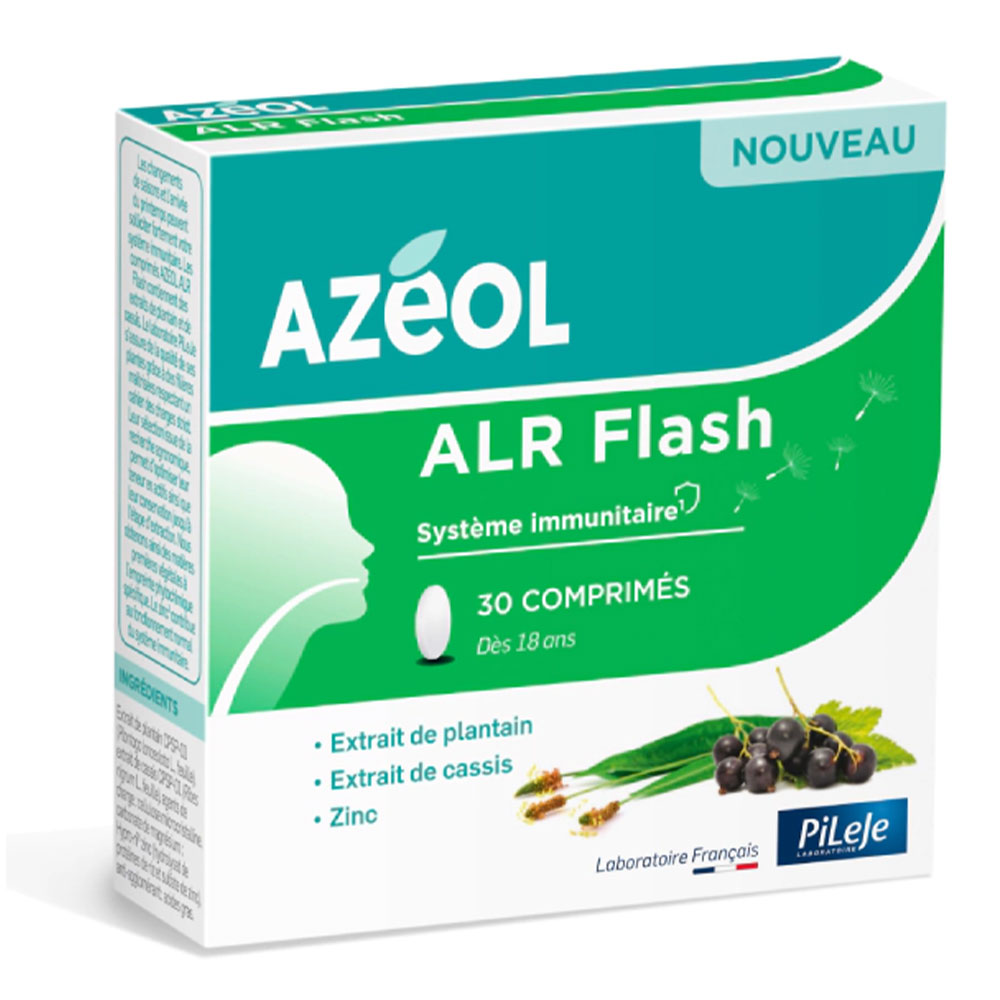 Pileje Azéol Système Immunitaire ALR Flash 30 Comprimés