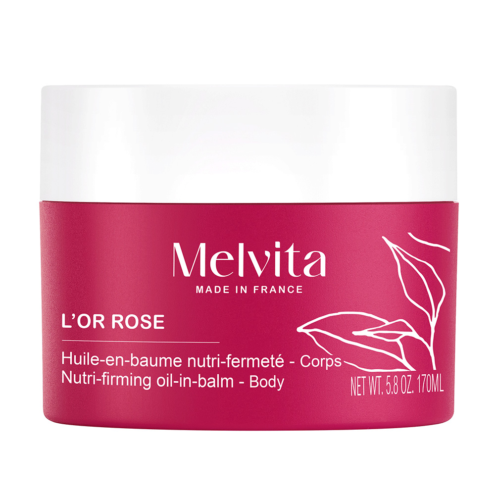 Melvita L'Or Rose Huile en Baume Nutri-Fermeté Corps 170ml