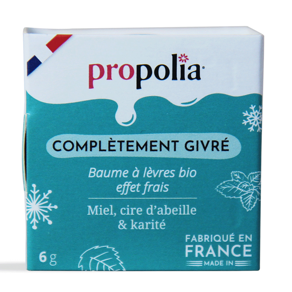 Propolia Baume à lèvres Bio Effet Frais Complètement Givré 6g