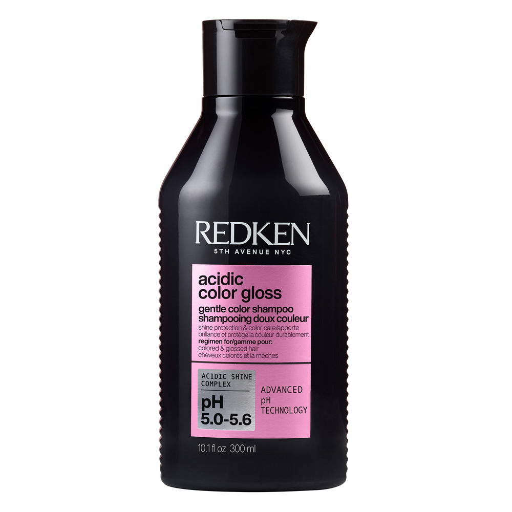 Redken Acidic Color Gloss Shampoing Doux Rechargeable Cheveux Colorés Méchés 300ml