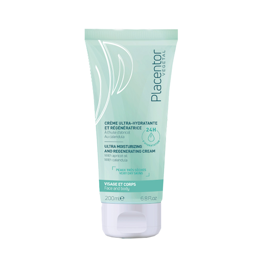 Placentor Végétal Creme Ultra-hydratante Peaux Tres Seches 200 ml