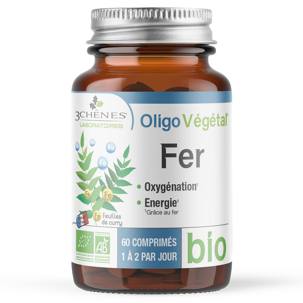 3 Chênes Fer Bio 60 comprimés