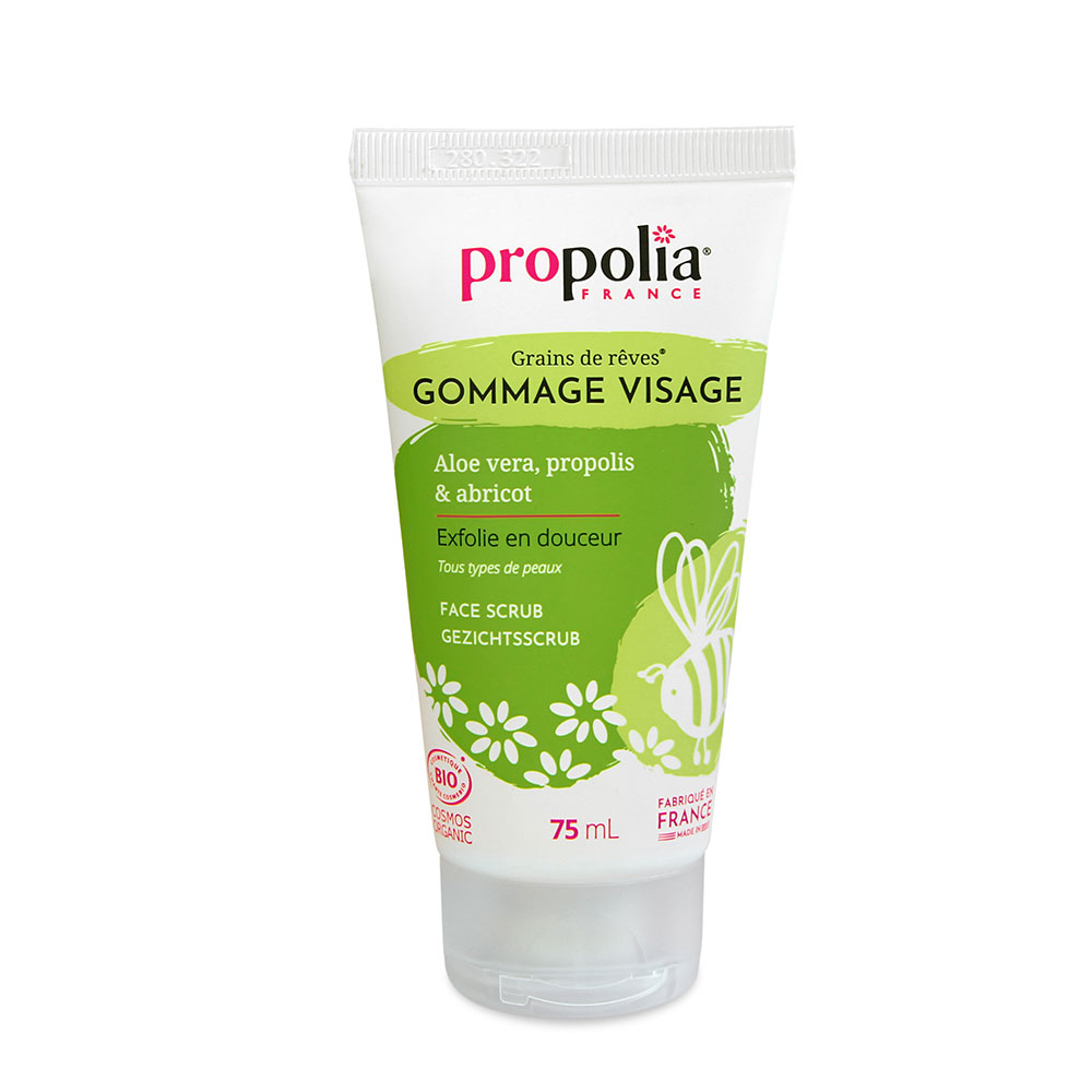 GOMMAGE VISAGE BIO 50ML GRAINS DE REVES PROPOLIA