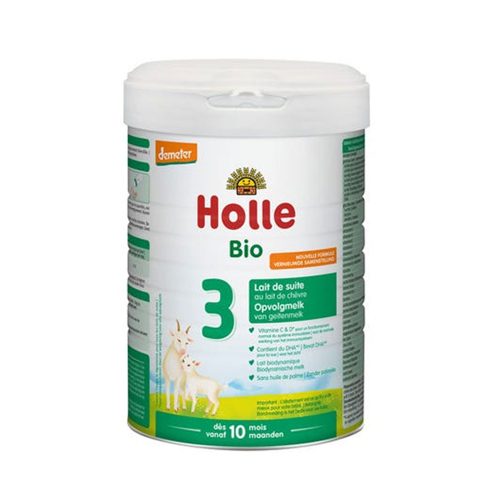 Holle Pural Lait de suite 3 au lait de chèvre bio Des 10 mois 800g
