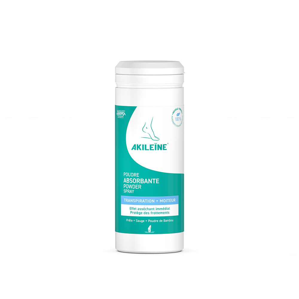 Asepta Akileine Poudre Absorbante Tres Forte Transpiration 75g