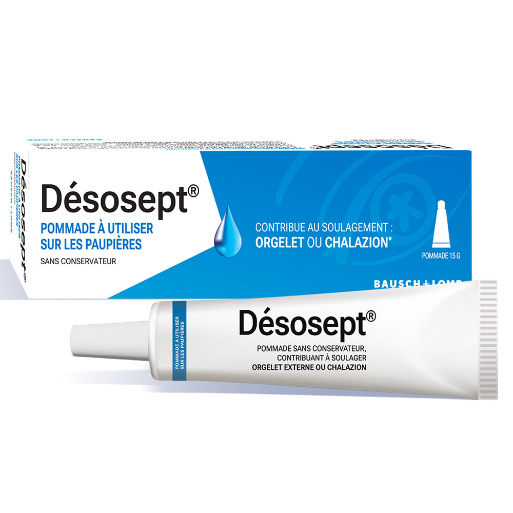 Bausch&Lomb Désosept Pommade Ophtalmique 15g