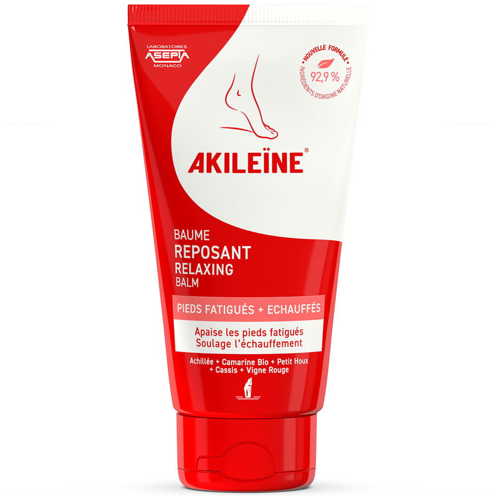 Asepta Akileine Baume Reposant Pieds Fatigués 75ml