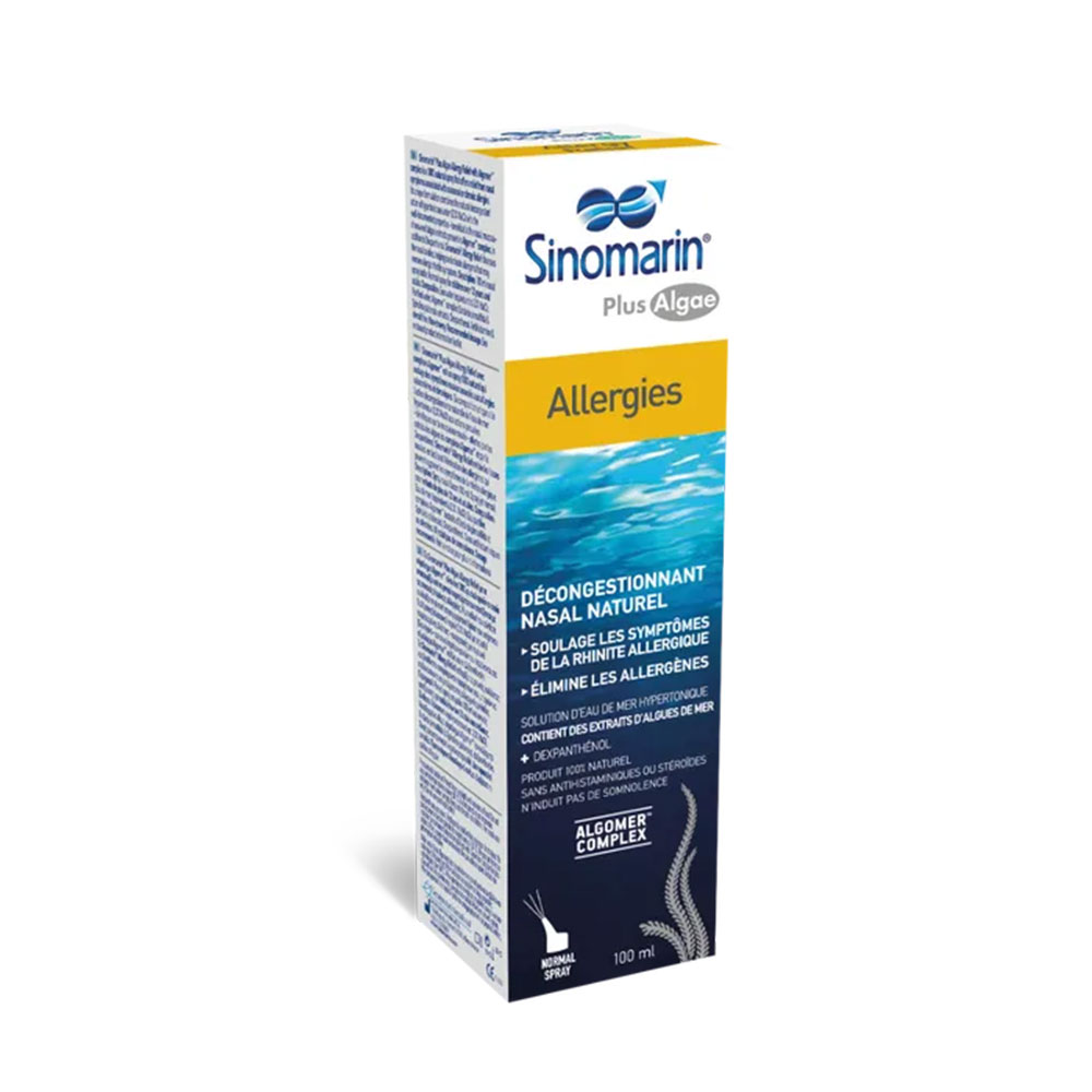 Gifrer Sinomarin Spray Nasal Algues Allergies Nez bouché 100ml