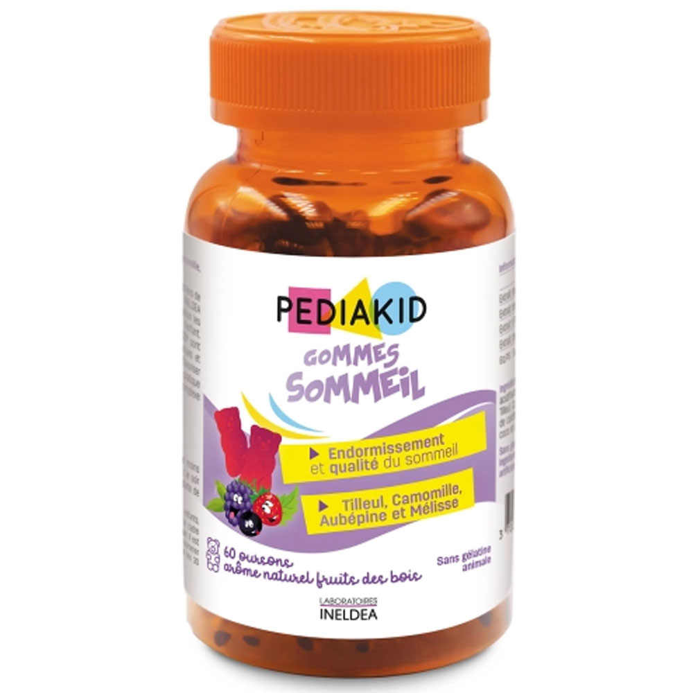 Pediakid Gommes Sommeil 60 oursons